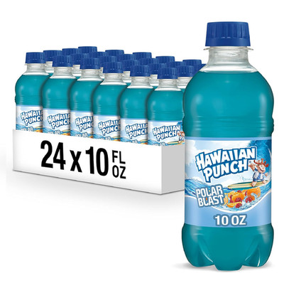 Polar Blast Fruit Juice Drink, 10 Fl Oz Bottles, 24 Count (4 Packs Of 6), Ready-