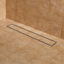 Signature Hardware 24" Cohen Linear Tile-In Shower Drain-Brushed Stainless Steel