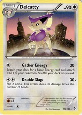 Delcatty 114/149 Uncommon Boundaries Crossed Pokemon Near Mint