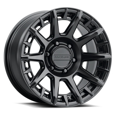 RACELINE 964SB Vector Rim 20X9 5X150 Offset 0 Satin Black (Quantity of 4)