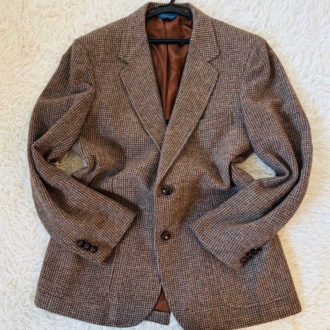Pendleton Walnut Check Tailored Jacket Brown Unco… - image 2