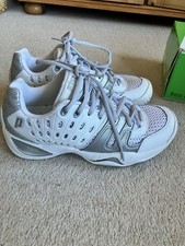 Prince Women’s White/Silver Tennis/Pickleball Shoes Size 4.5/37.5 With Box