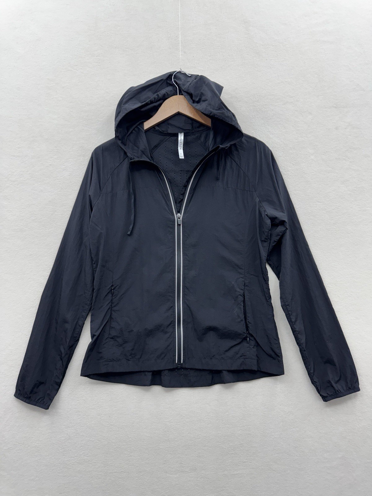 Fabletics Women’s Medium Black Zip Jacket with Ho… - image 1