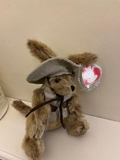 Ty Beanie Babies Attic Treasures  Hogan The Kangaroo - With Tag 