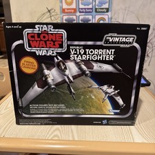 Star Wars The Vintage Collection Republic V-19 Torrent Starfighter Clone Wars