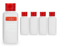 5X Leere Plastikflaschen 100Ml Kunststoffflaschen Hdpe Plastik Leerflaschen