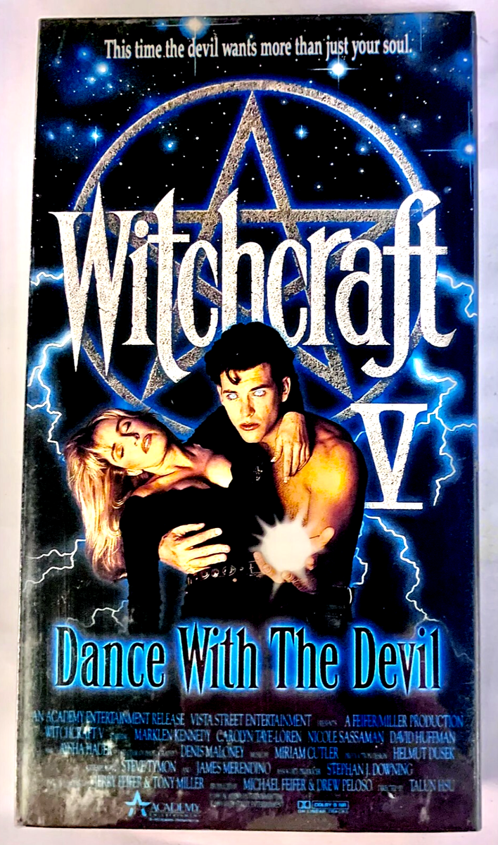 Witchcraft V: Dance With The Devil VHS, 1993 Marklen Kennedy NEW