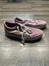 Womens Pink Old Skool Vans Low Top Size 7 new