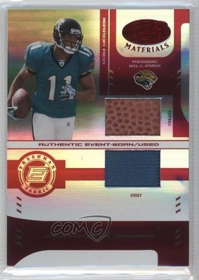 2004 Leaf Certified Materials Mirror Red /150 Reggie Williams #220 Rookie RC 2a8