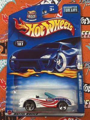 Hot Wheels (2002) Corvette Stingray III - Long Card - RAR!!!