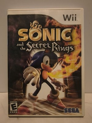 Nintendo Wii Game - Sonic and the Secret Rings CIB w/ manual
