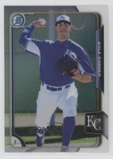 2015 Bowman Draft Chrome Refractor Kyle Zimmer #81 0o6v