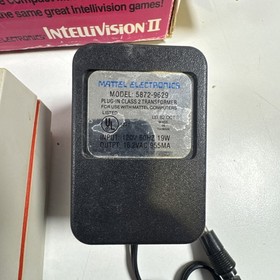 1982 Mattel Intellivision II Master Component Game Console w/ Original Box Rare