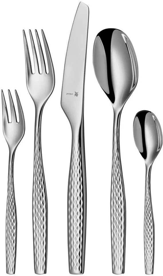 WMF Sentic Besteckset Besteck 30-teilig 6 Personen Cromargan Edelstahl 18/10 OVP - Bild 1 von 1