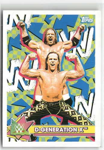 2021 Topps Heritage WWE #S-6 D-Generation X Superstar Sticker ☘️2R5 - Bild 1 von 2