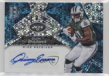 2017 Panini Spectra Signatures Neon Blue Prizm 34/50 Quincy Enunwa Auto 2r7