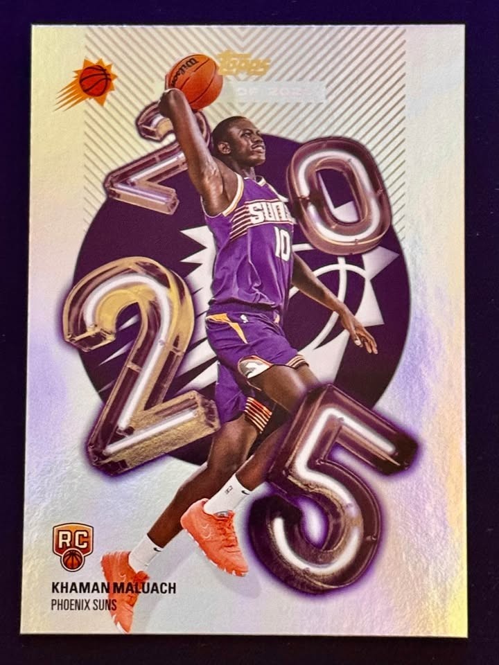 2025 TOPPS | CLASS OF 2025 (SSP) | KHAMAN MALUACH | #C25-10 | (RC)