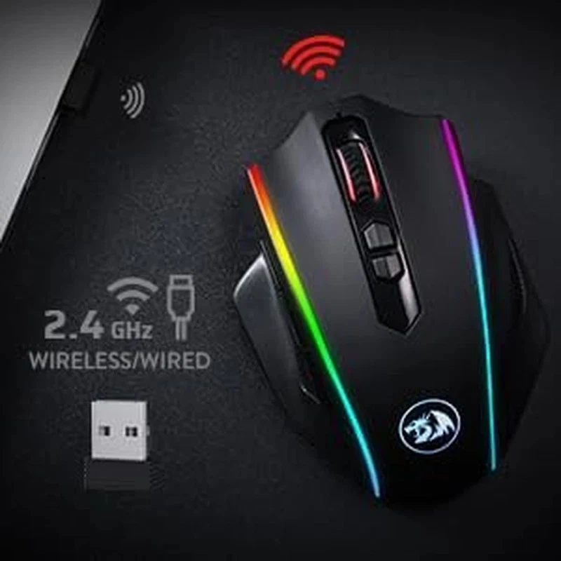 Redragon M913 Impact Elite Wireless Gaming 16000 DPI Wired/Wireless RGB Mouse - Image 3 of 4
