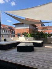 Sonnensegel – Handanfertigung – 12,92 m² – neuwertig – Unikat