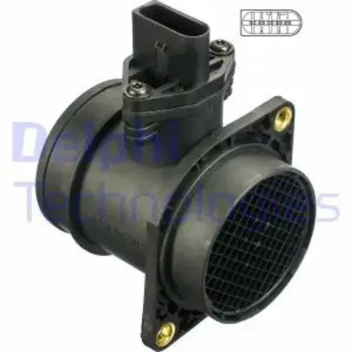 Air flow meter with housing AF10259-12B1 DELPHI for AUDI VW SKODA