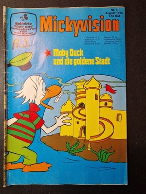Micky Maus - Micky Vision - Heft # 8 - 1976 - Ehapa Verlag - 36 Seiten