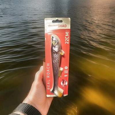 Quantum Tarp Shad 22 cm Real Roach Gummifisch Hecht Zander Barsch Raubfisch