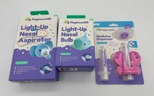 Baby Healthcare Bundle Lot Nasal Aspirator Nasal Bulb Medicine Dispenser NEW