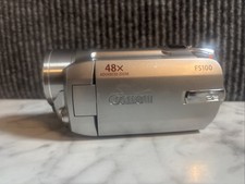 Canon FS100 Camcorder w/ Battery Tested No Charger