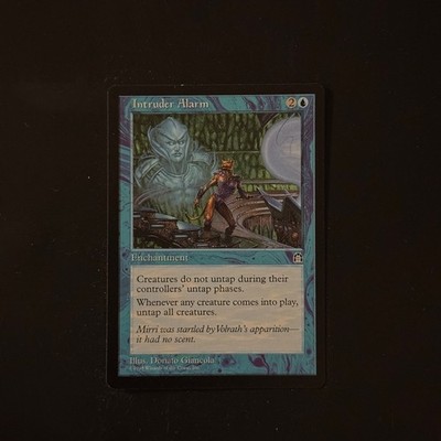 Magic The Gathering Intruder Alarm Stronghold LP