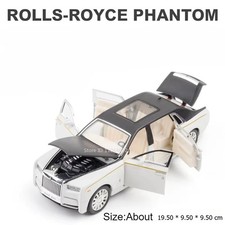1/32 Alloy Car Model for Rolls Royce Phantom Wraith Open Door  Pull Back Toy