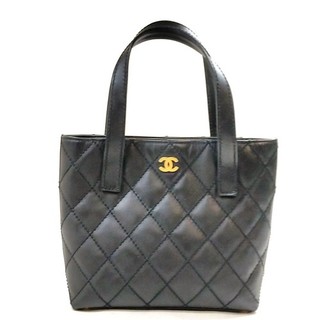 Chanel Tote Bag Black PVC 2674487