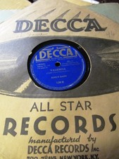 1934 Louis Katzman KINGs BAND Decca Strike up the VALENCIA I love a Parade A-139
