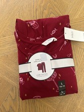 Marks & Spencer Women's  Pure Cotton Pyjama Set Size UK L