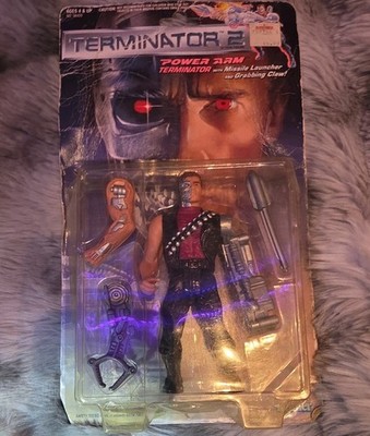 1991 Kenner Terminator 2 Power Arm Terminator B New in Box