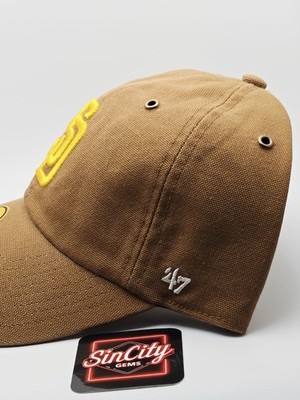 San Diego Padres Carhartt '47 Clean Up Adjustable Hat Cap Dad Hat
