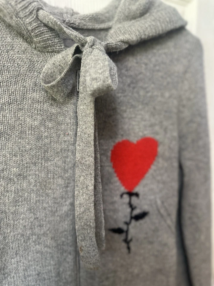 Zadig & Voltaire - Cárdigan Cassy Cassy Cashmere - Gris $495 Minorista Talla S Foto 3 de 4