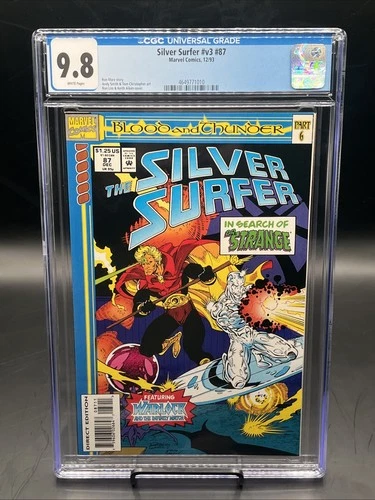 Silver Surfer #87 (Marvel Comics December 1993) CGC Graded 9.8 White Pages