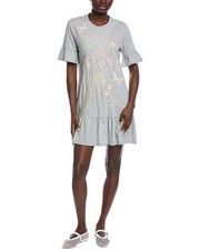 Johnny Was Ruffle Sleeve T-Shirt Dress Women's