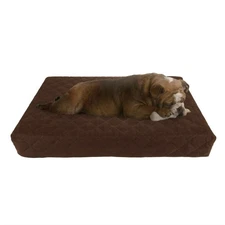 Waterproof Indoor Outdoor Memory Foam Orthopedic Pet Dog Bed Removable Cover