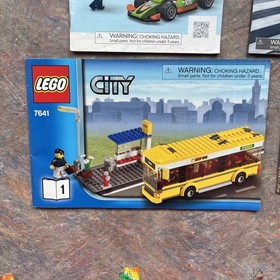 Lego City Instruction Manuals Lot 60251 60312 60399 60383 8401 7641 - READ