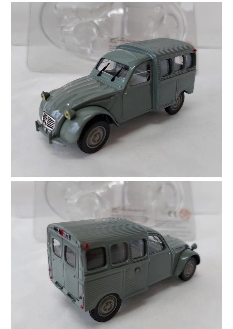 Lot De 7 Miniatures Citroën 2CV Fourgon Norev - Épaves Pour Restauration - Neuves
