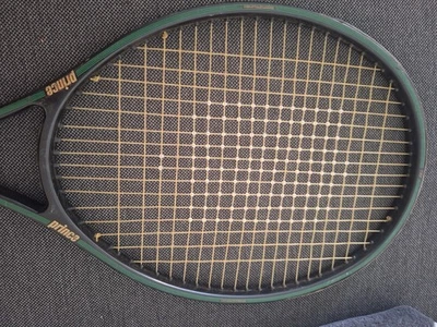 Prince Graphite 110 legendärer Tennisschläger Tennisgeschichte original grüne... - Bild 1 von 2