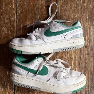 NIKE Gamma Force White MALACHITE LT Green Women Shoes SIZE 7.5