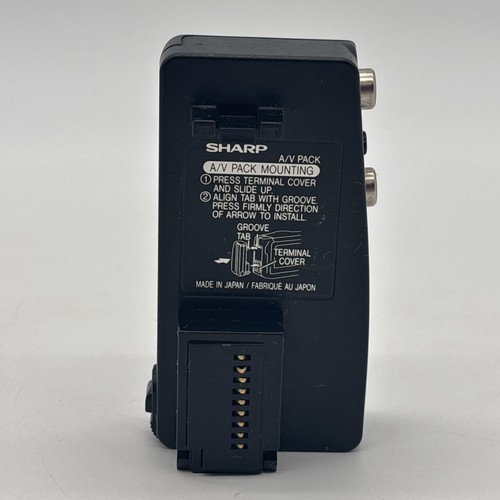Sharp ViewCam A/V Pack / A/V Pack Mounting Converter - Made In Japan - Picture 1 of 4