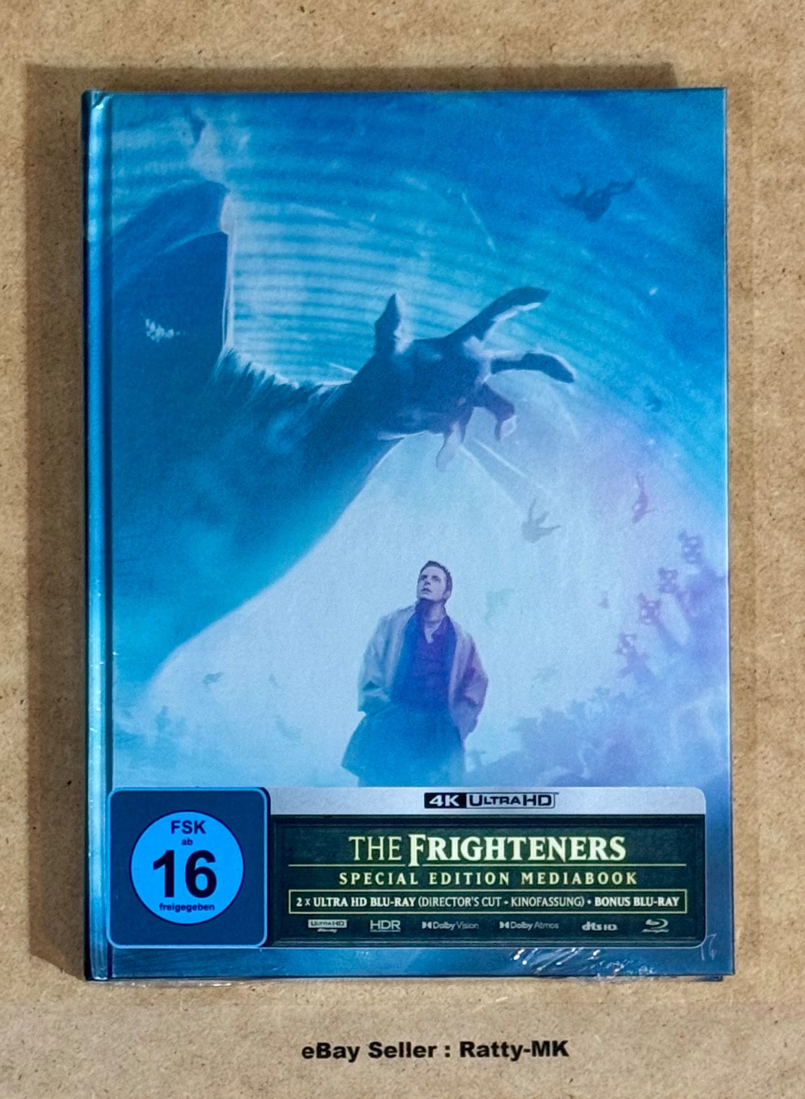 THE FRIGHTENERS - GERMAN IMPORT 4K BLU RAY MEDIABOOK EDITION (B) - NEW & SEALED