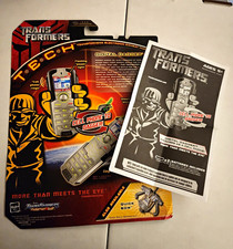 Transformers Tech Handheld Electronic Digital Dagger 2007 Card & Instructions