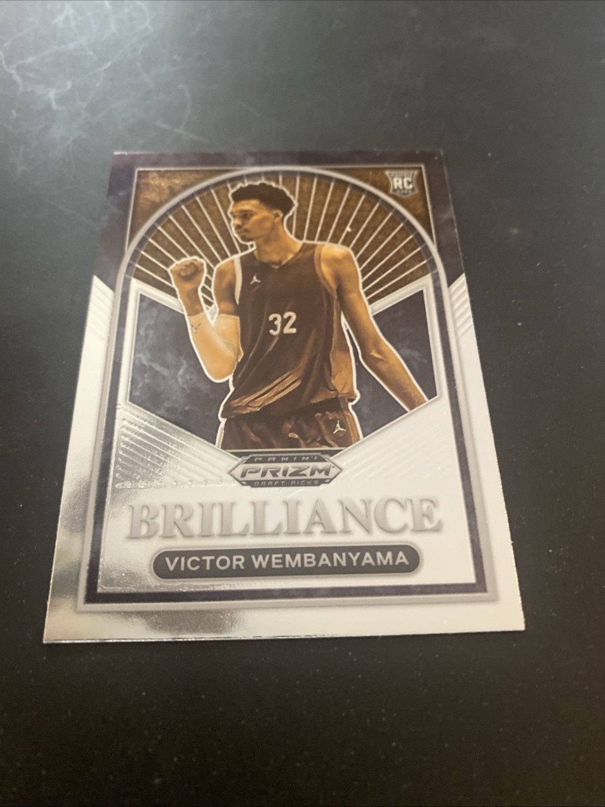 2023 Panini Prizm Draft Picks -Brilliance Victor Wembanyama #1 Silver Prizm (RC)