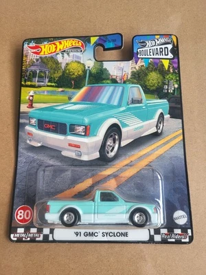 Hot Wheels Premium Boulevard #80 91 GMC Syclone Real Riders 1:64 Mattel - Bild 1 von 2