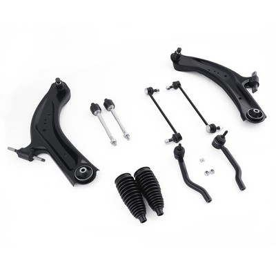 Front Lower Control Arm Ball Joint Tie Rod Sway Bar for Nissan Rogue 2014-19