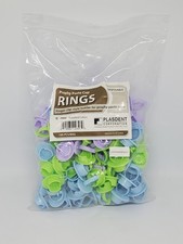 Prophy Paste Cup Plastic Rings Fingerhold Dental Disposable 100pcs/Bg Assorted